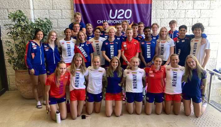 Jamila Isman med tre nye perser under U20 EM i Jerusalem